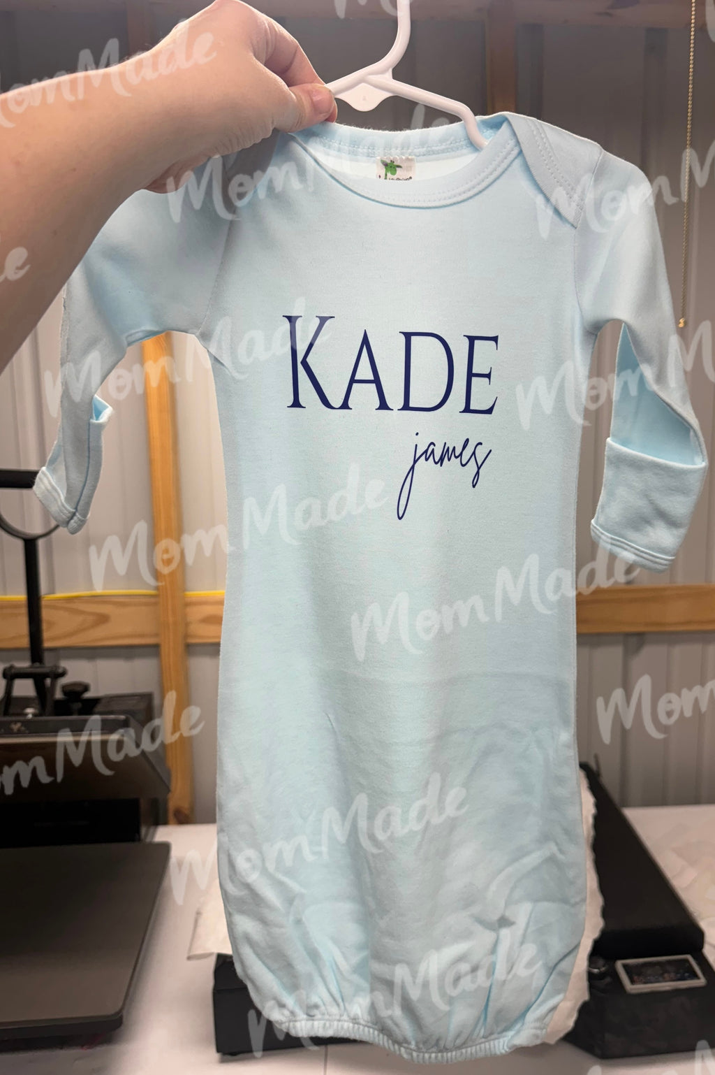 Personalized Baby Gown