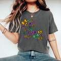 Louisiana Mardi Gras Bow shirt