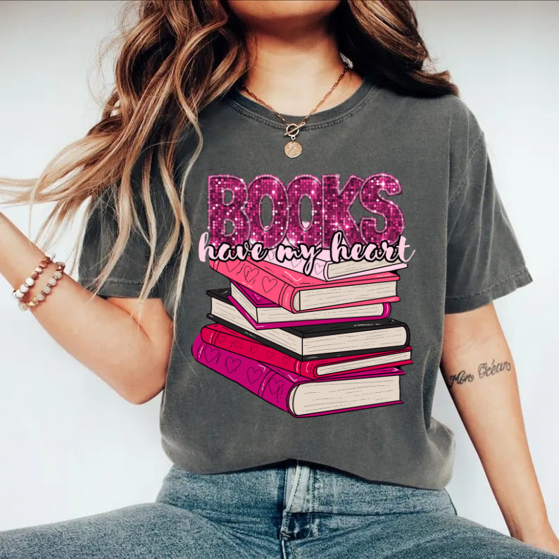 Books Have my Heart Shirt