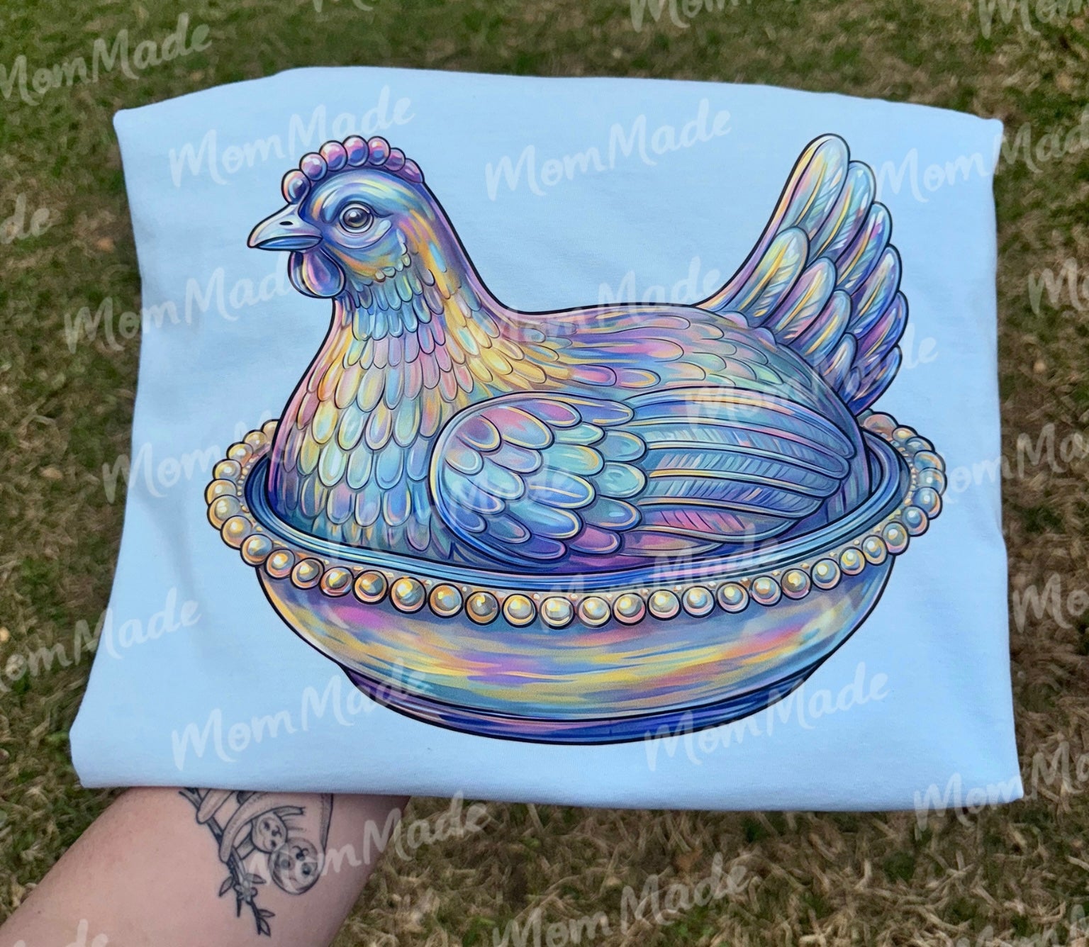 Hen on a Nest Inspired Tee