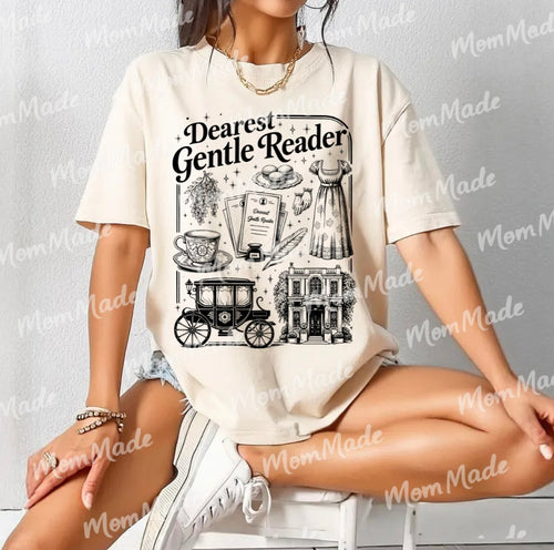 Bridgerton Inspired Gentle Reader Tee