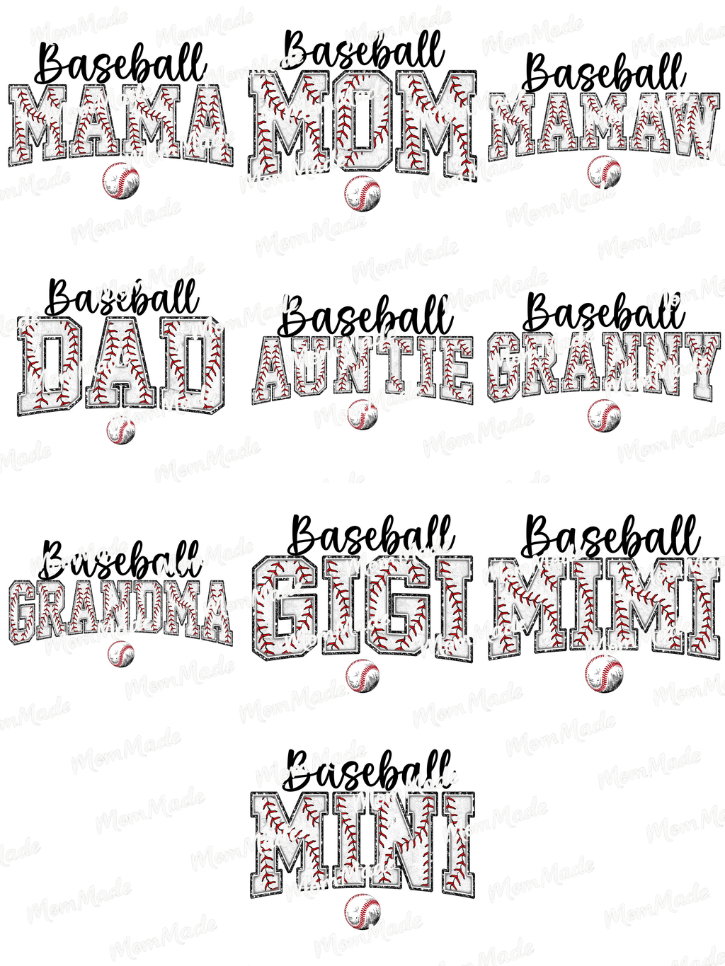 Baseball Name Tee