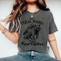 Feral Mama raccoon shirt